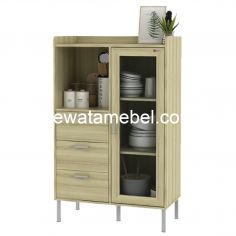 Multipurpose Cabinet Size 80 - Activ Jazz Austin HB 80 / Amber Oak
